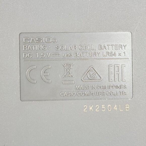 Casio MS-80B Dual Power Desktop Calculator Solar + Battery 2 Available - Picture 5 of 7